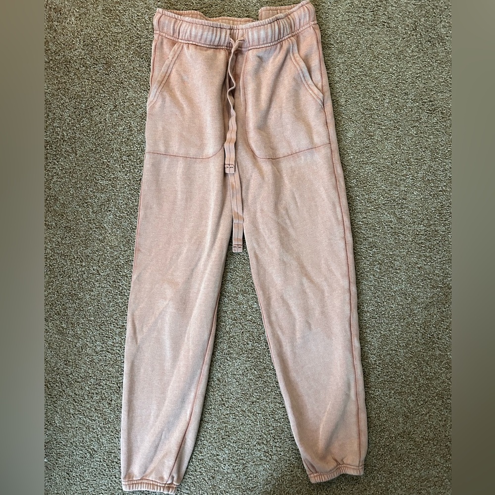 Dusty Rose Drawstring Jogger